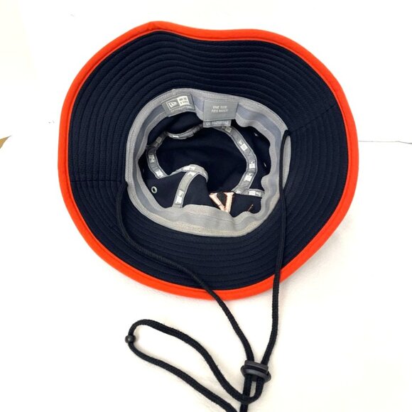 New Era UVA Virginia Cavaliers Navy Game Day Bucket Hat Embroidered OSFM Unisex - Picture 3 of 5